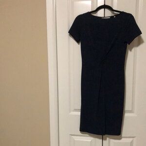 Elegant Navy Blue Dress